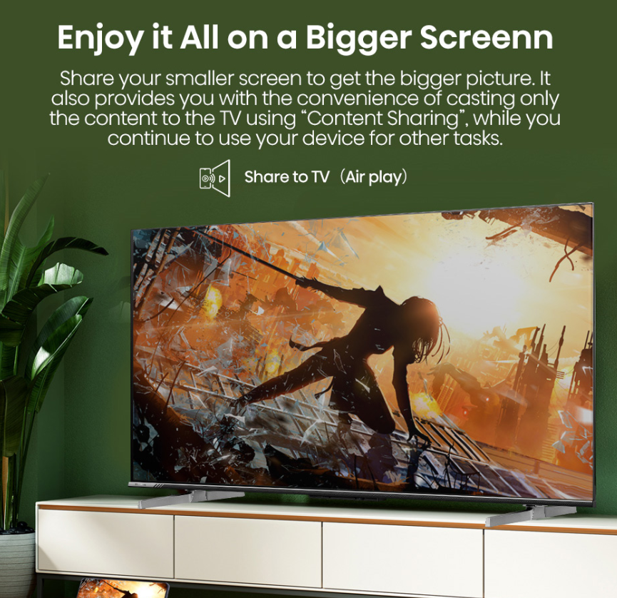 HISENSE 50" VIDAA 4K UHD SMART TV 50E6N