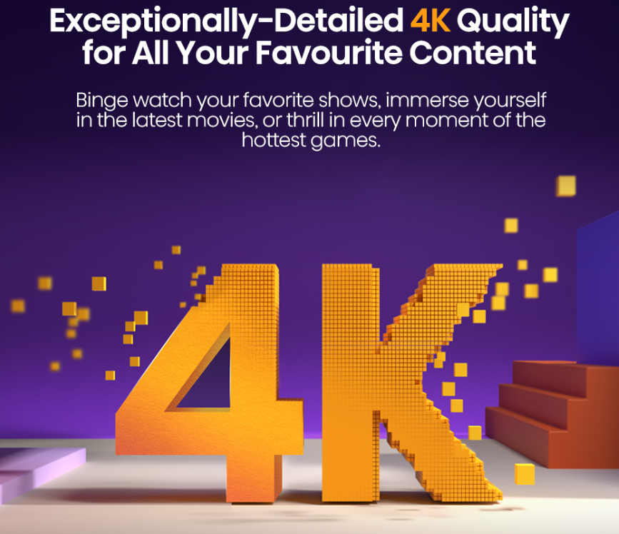 HISENSE 50" VIDAA 4K UHD SMART TV 50E6N