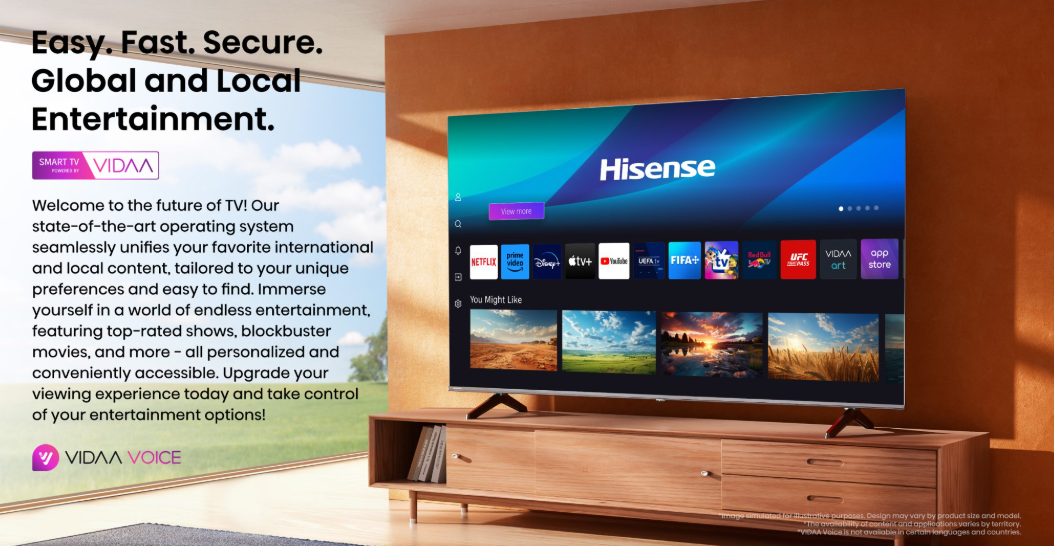 HISENSE 85" 4K UHD 85A6100N