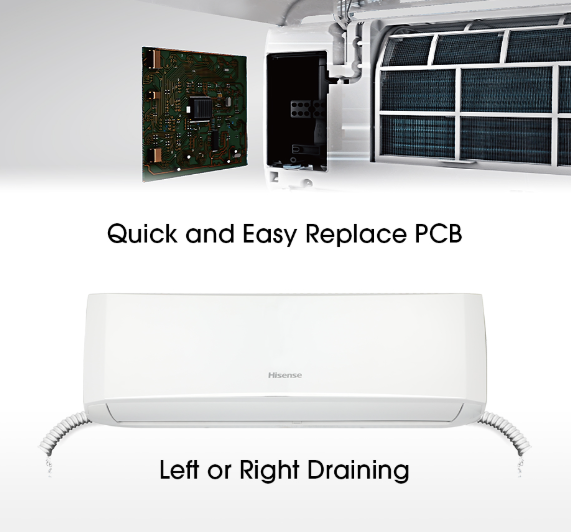 HISENSE AN09CBG 1.0HP NON INVERTER AIR COND (Without installation)