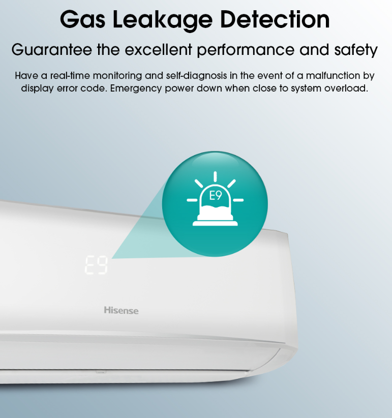 HISENSE AN09CBG 1.0HP NON INVERTER AIR COND (Without installation)