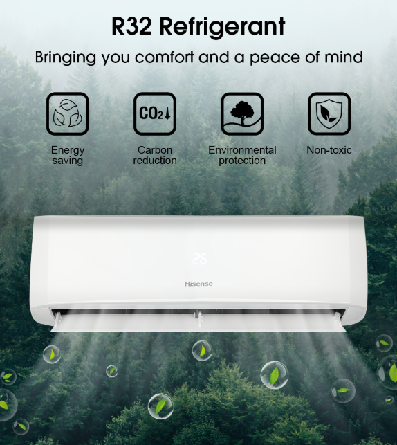 HISENSE AN09CBG 1.0HP NON INVERTER AIR COND (Without installation)