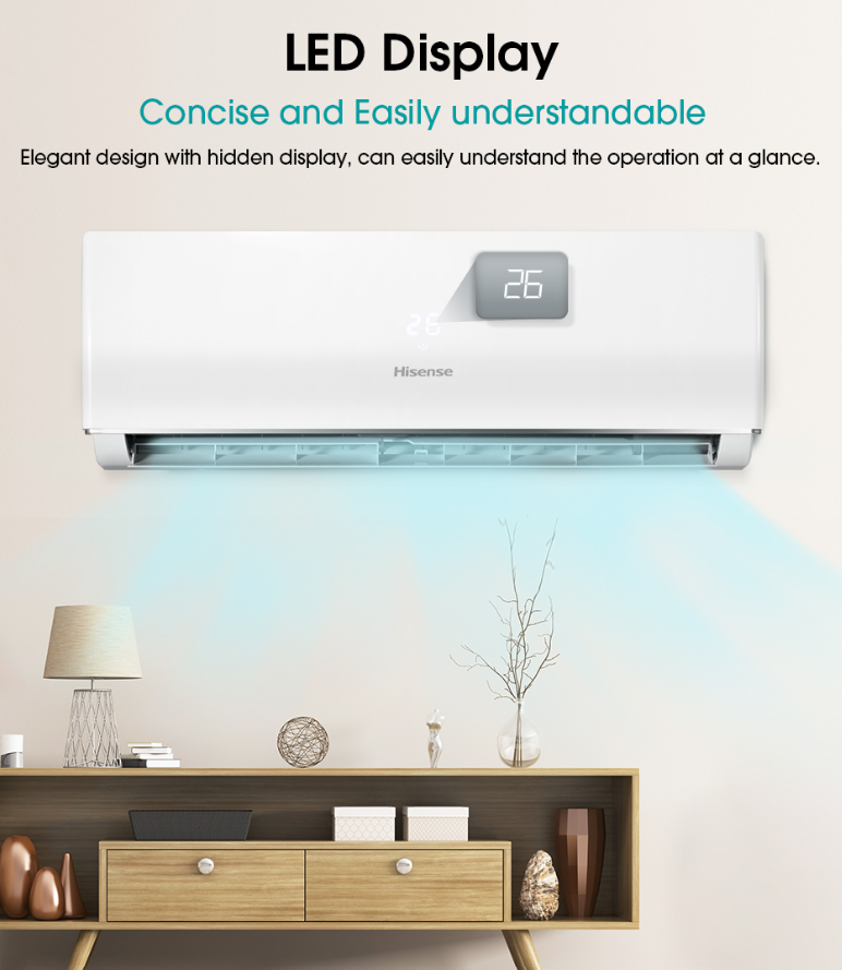 HISENSE AN25DBG 2.5HP NON INVERTER AIR COND (Without installation)
