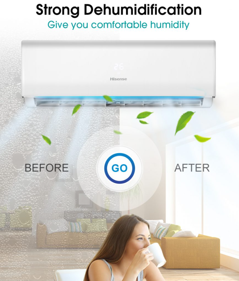 HISENSE AN25DBG 2.5HP NON INVERTER AIR COND (Without installation)