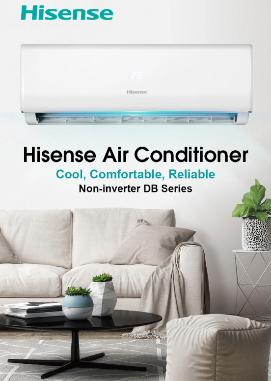 HISENSE AN25DBG 2.5HP NON INVERTER AIR COND (Without installation)