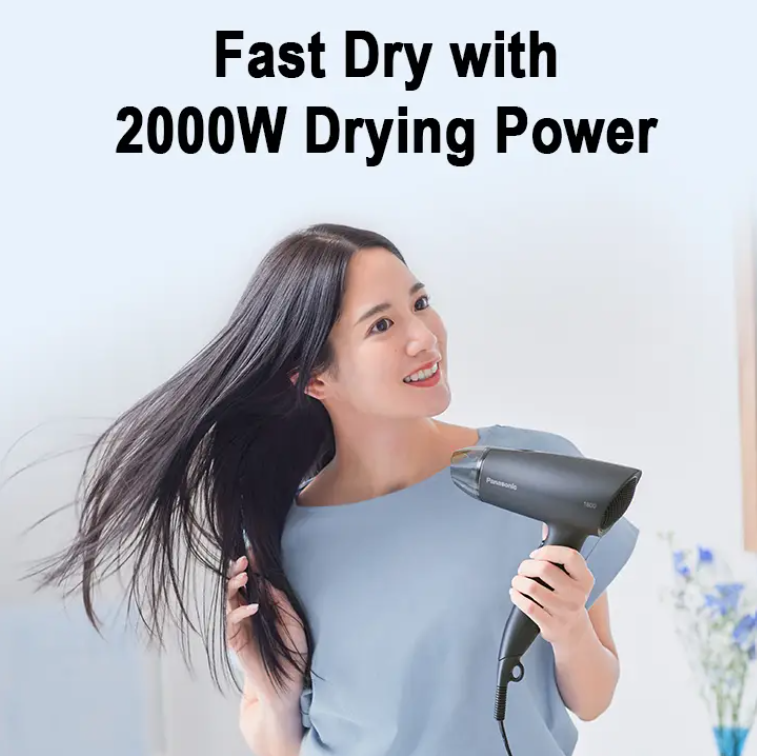 PANASONIC 1800W FAST DRY HAIR DRYER EH-ND37-K655/P655