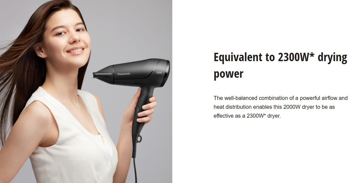 PANASONIC 2000W HAIR DRYER EH-ND65-K655
