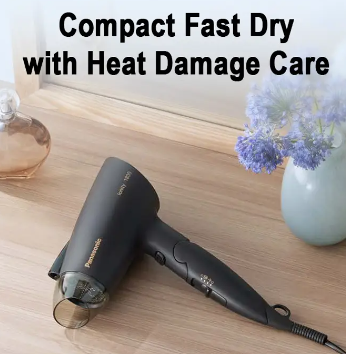 PANASONIC 1800W FAST DRY IONITY HAIR DRYER EH-NE27-K655