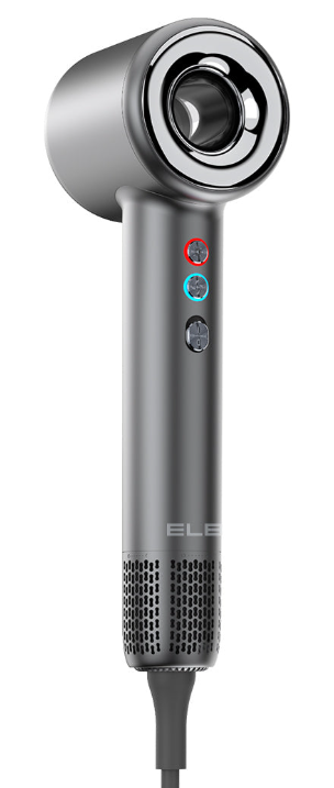 ELBA HAIR DRYER VOLANTE EHD-Q6663DC(BK) - BLDC MOTOR, TITANIUM GREY (1,600W)