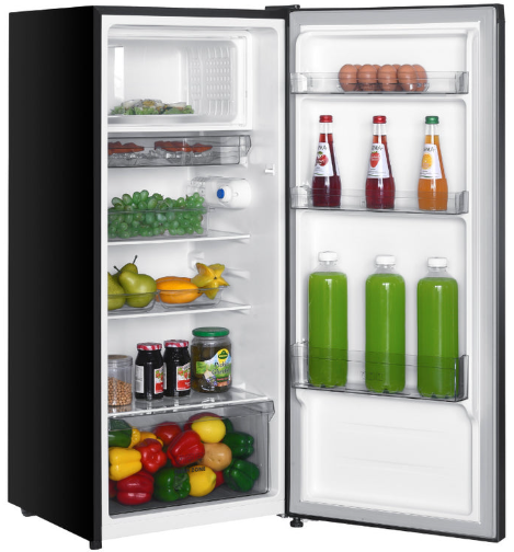 ELBA 185L SINGLE DOOR REFRIGERATOR ER-Q1856(GR) - 5 YEARS COMPRESSOR WARRANTY