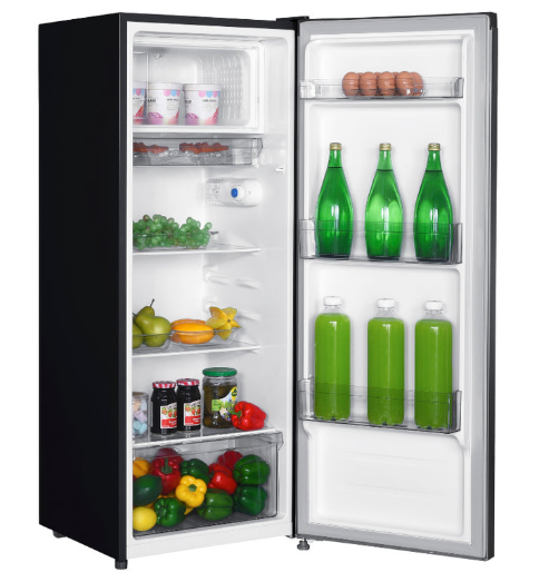 ELBA 220L SINGLE DOOR REFRIGERATOR ER-Q2218(GR) - 5 YEARS COMPRESSOR WARRANTY