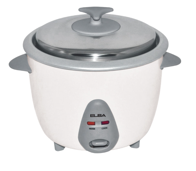 ELBA 1.0L TRADITIONAL RICE COOKER ERC-1066T - WHITE