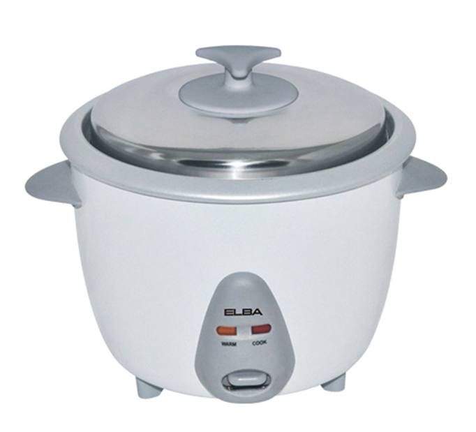ELBA 1.8L TRADITIONAL RICE COOKER ERC-1866T - WHITE