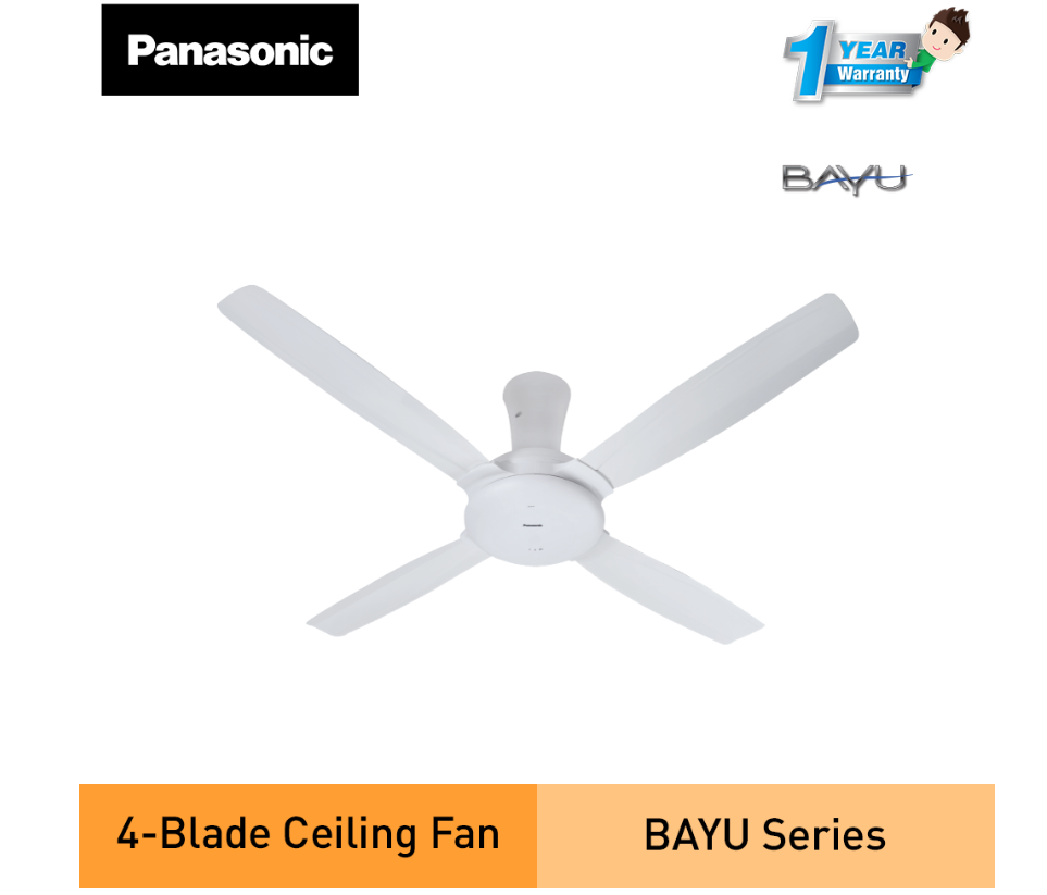 PANASONIC F-M14CZVBWH - CEILING FAN (56 INCH) 4 BLADES
