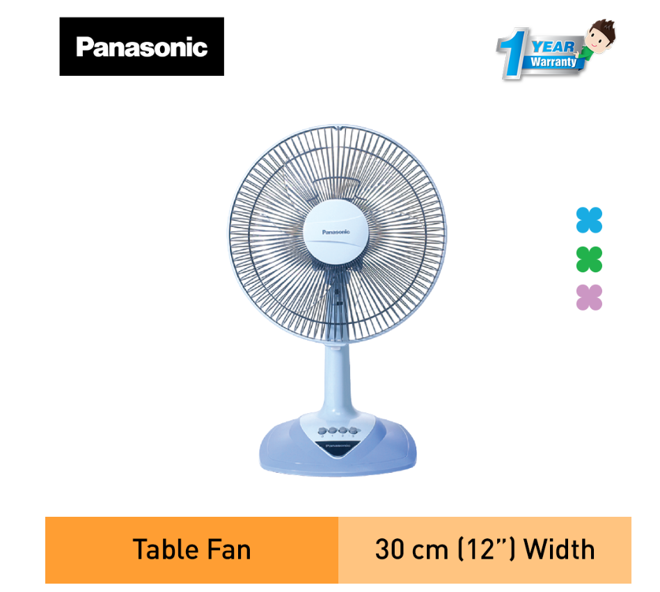 PANASONIC F-MN304 - Table Fan (12 Inch) 3-Speed
