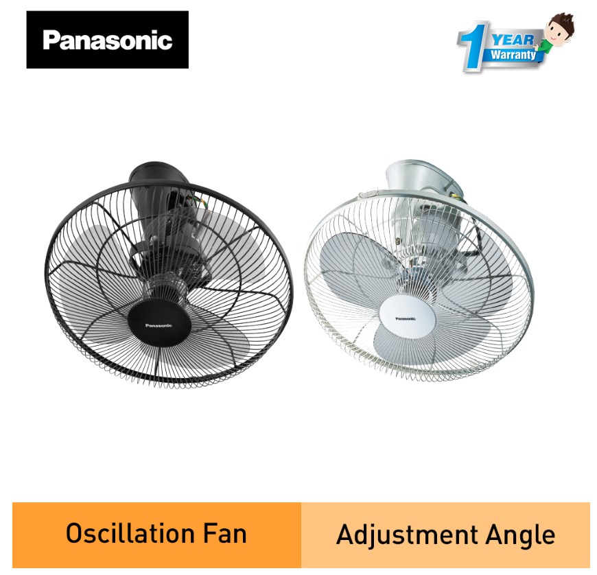 PANASONIC F-MQ409 - Auto Fan (16 Inch) 5 Speed 360° Oscillating Fan