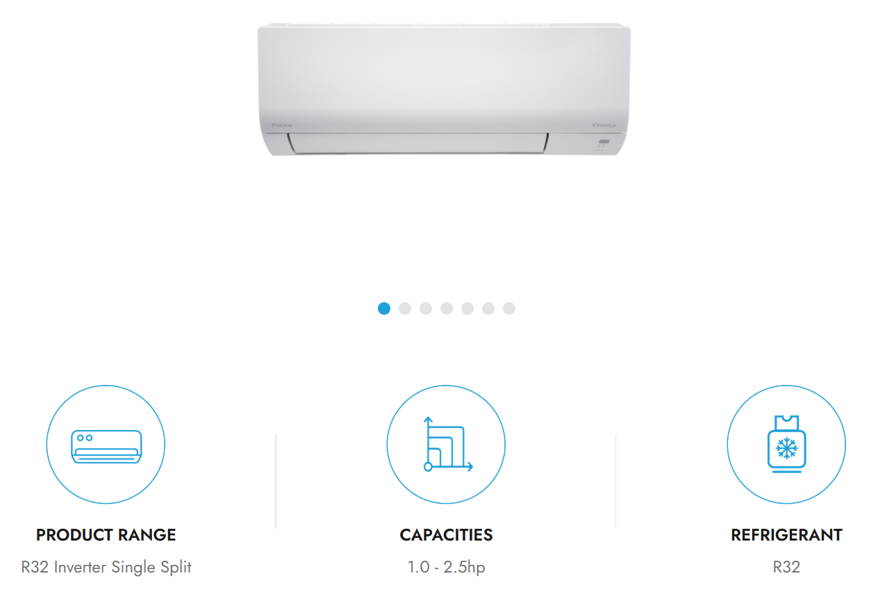 DAIKIN FTKF50CV1MF 2.0HP INVERTER AIR COND (Without installation)