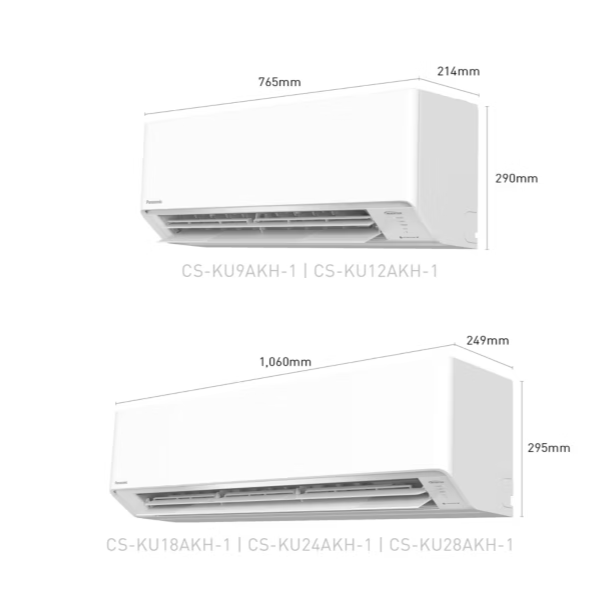 PANASONIC KU12AKH 1.5HP X-DELUXE INVERTER AIR COND (Without installation)
