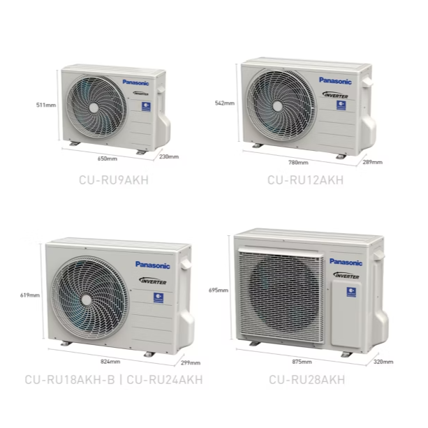 PANASONIC KU12AKH 1.5HP X-DELUXE INVERTER AIR COND (Without installation)