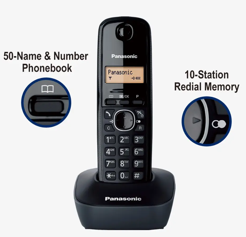 PANASONIC CORDLESS DECT KX-TG1612MLH