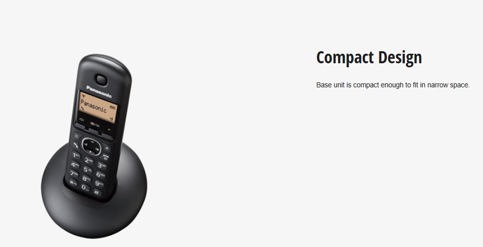 PANASONIC DIGITAL CORDLESS PHONE KX-TGB212MLB