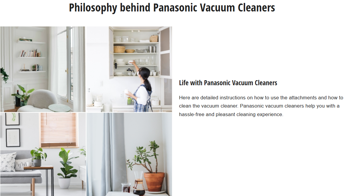 PANASONIC 1600W CYCLONE BAGLESS VACUUM CLEANER MC-CL601AV47