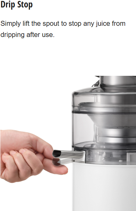 PANASONIC 2.0L LARGE CAPACITY JUICER MJ-CB100WSK