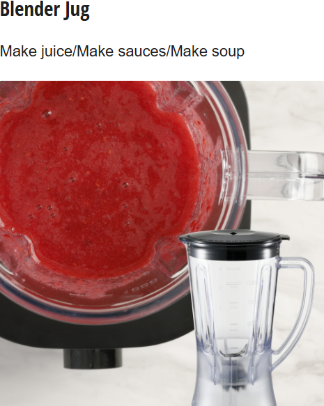 PANASONIC FOOD PROCESSOR MK-F510KSK WITH 9 ACCESSORIES FOR 25 Functions