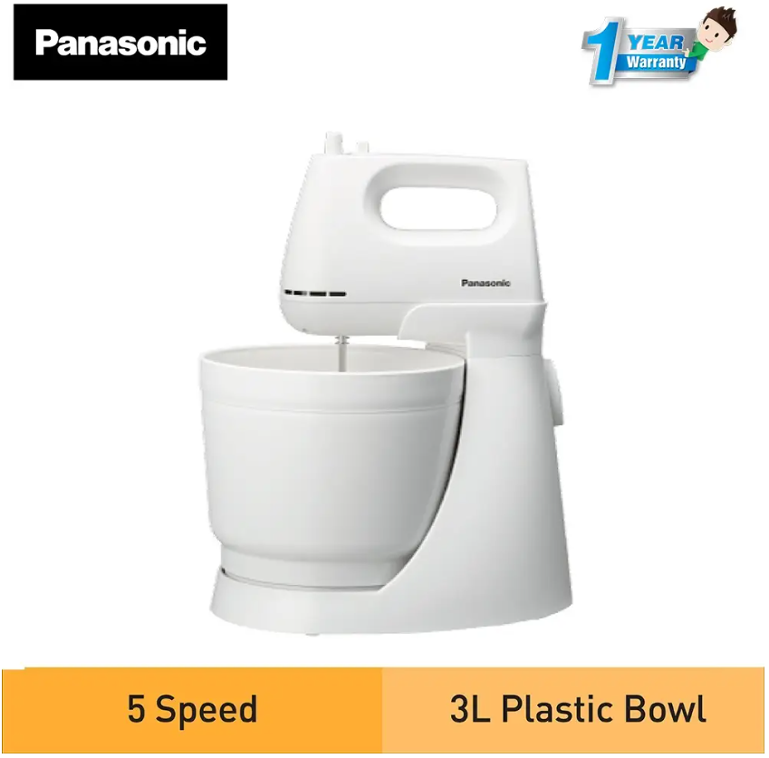 PANASONIC 5 SPEED STAND MIXER MK-GB3WSK