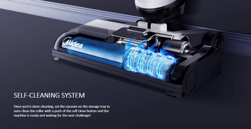 MIDEA WET & DRY CORDLESS FLOOR WASHER WITH SELF-CLEANING FUNCTION - MVC-X6