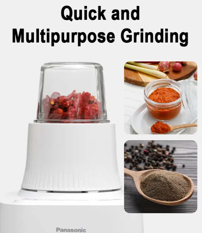 PANASONIC 700 W PLASTIC JUG BLENDER MX-MP5151WSK WITH GLASS MILL