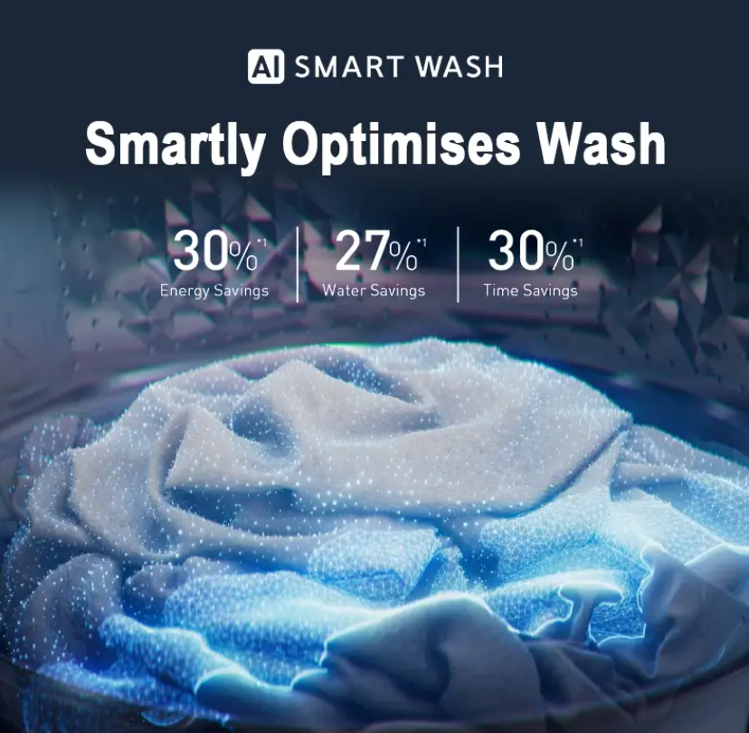 PANASONIC 18KG SMART TOP LOAD WASHING MACHINE NA-FD180W3BT