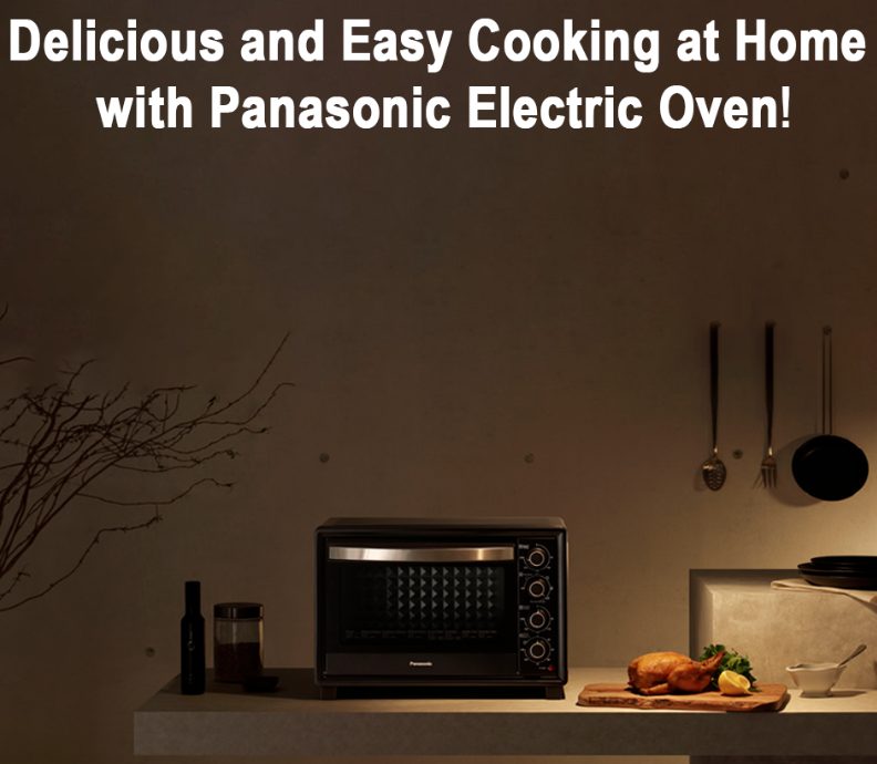 PANASONIC DOUBLE HEATER GRILL & CONVECTION ELECTRIC OVEN NB-H3801KSK