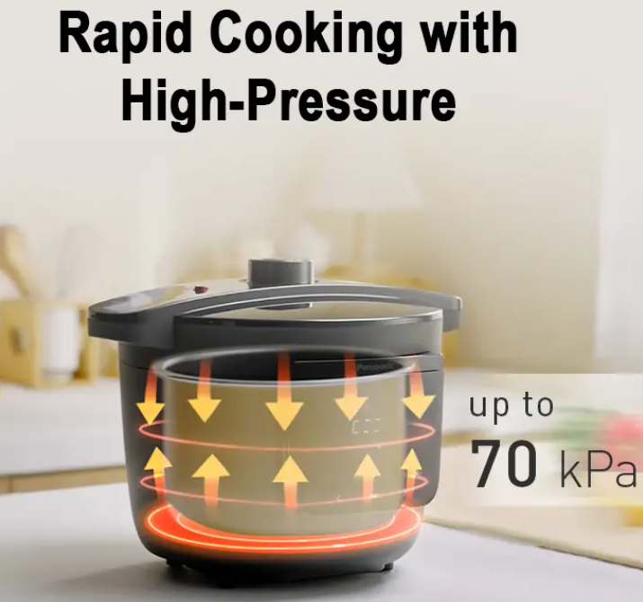 PANASONIC 4L PRESSURE COOKER NF-PC400KSK