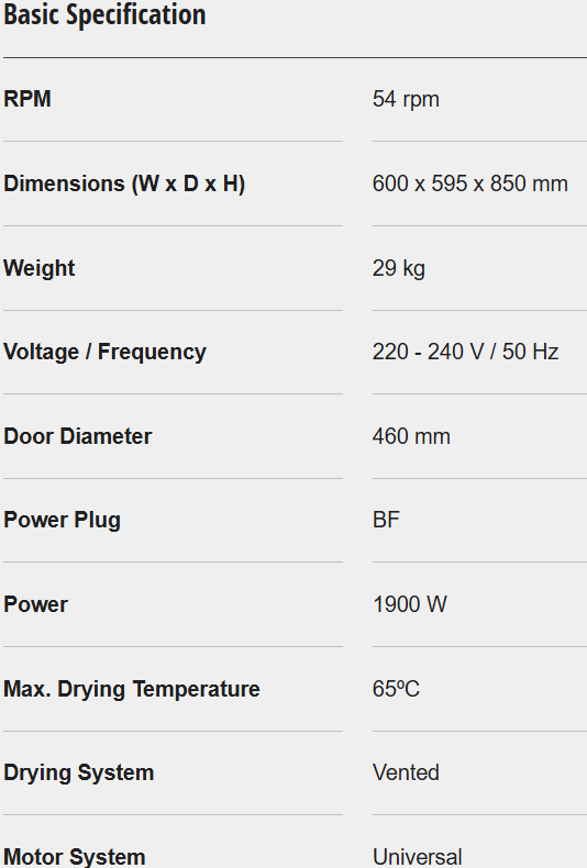PANASONIC 8KG FABRIC CARE TUMBLE DRYER NH-E80JA1WMY