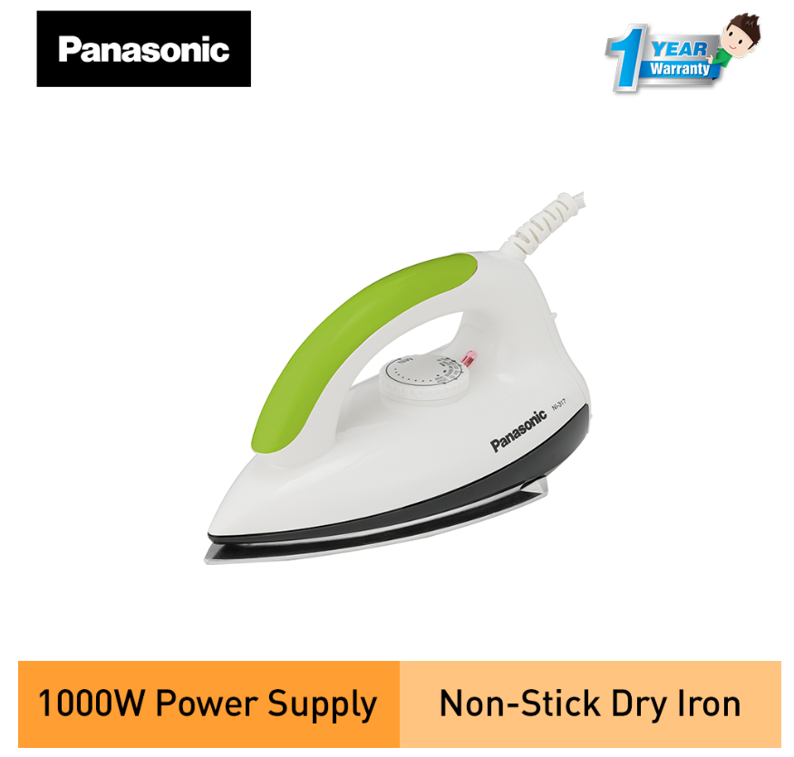 PANASONIC NON STICK DRY IRON NI-317TXSK/VSK/ASK