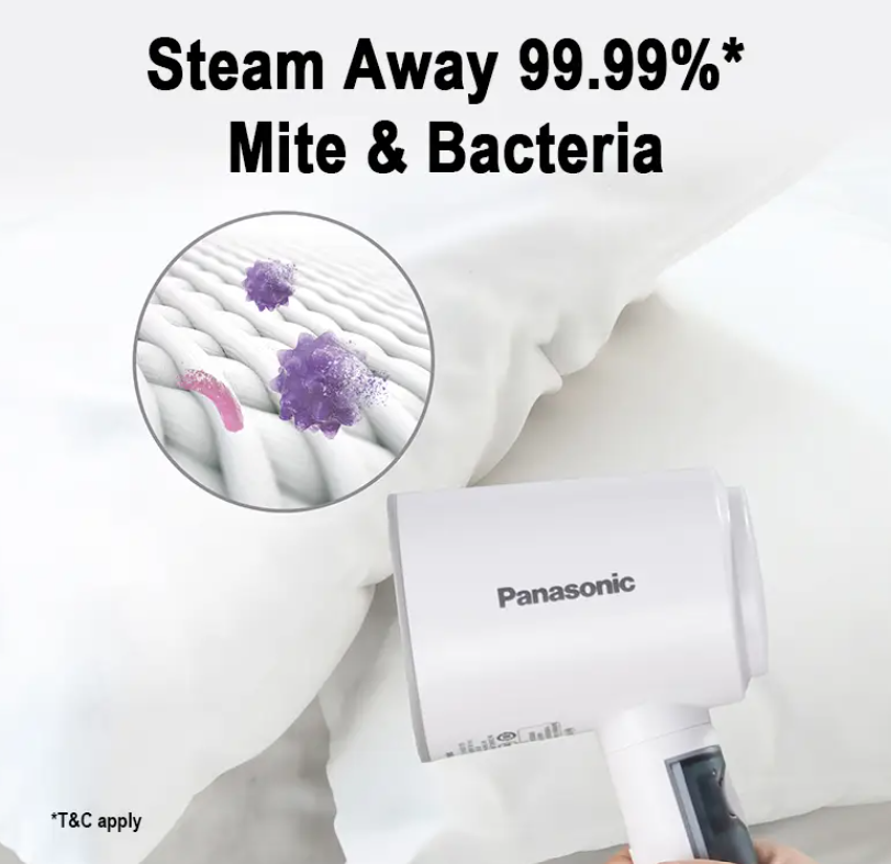 PANASONIC 1300W RAPID STAR HANDHELD GARMENT SSTEAMER NI-GHD015WSK
