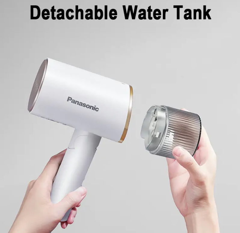PANASONIC 1300W LIGHTWEIGHT AND FOLDABLE HANDHELD GARMENT STEAMER NI-GHF025WSK