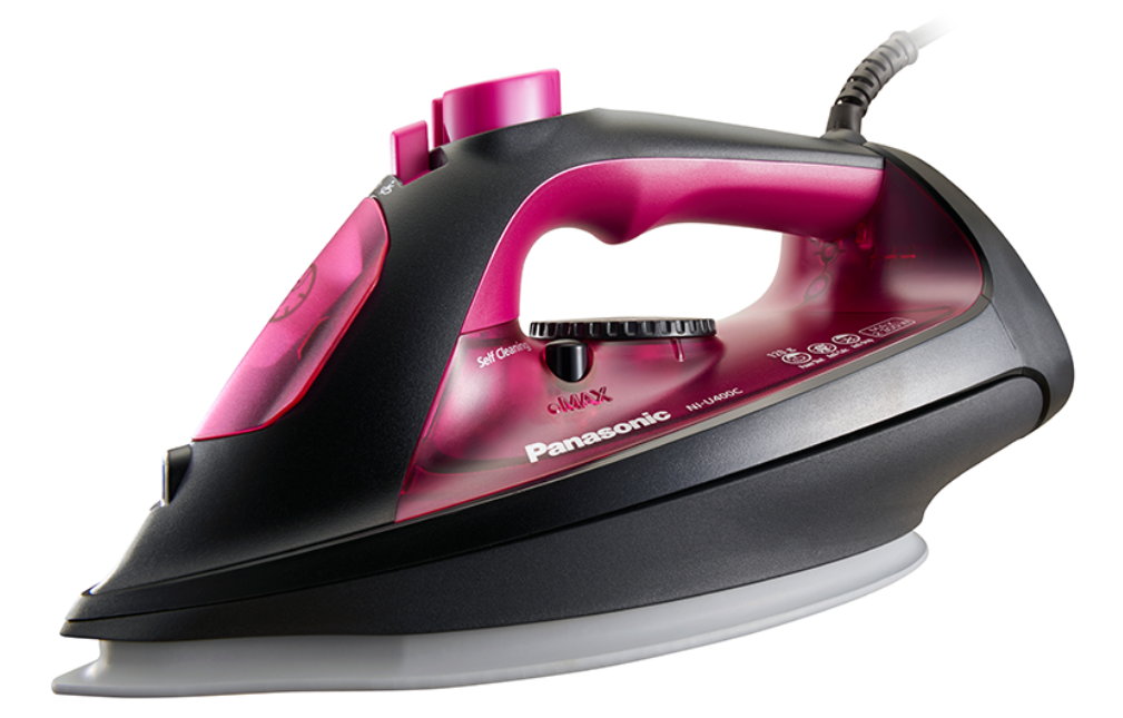 PANASONIC STEAM IRON WITH DURABLE DESIGN AND BIG SOLEPLATE NI-U400CPSK