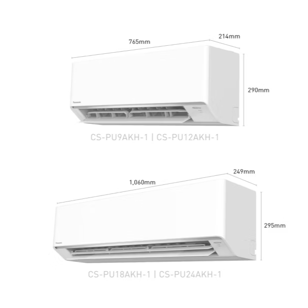PANASONIC PU12AKH 1.5HP STANDARD INVERTER AIR COND (Without installation)