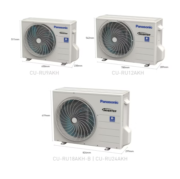 PANASONIC PU12AKH 1.5HP STANDARD INVERTER AIR COND (Without installation)