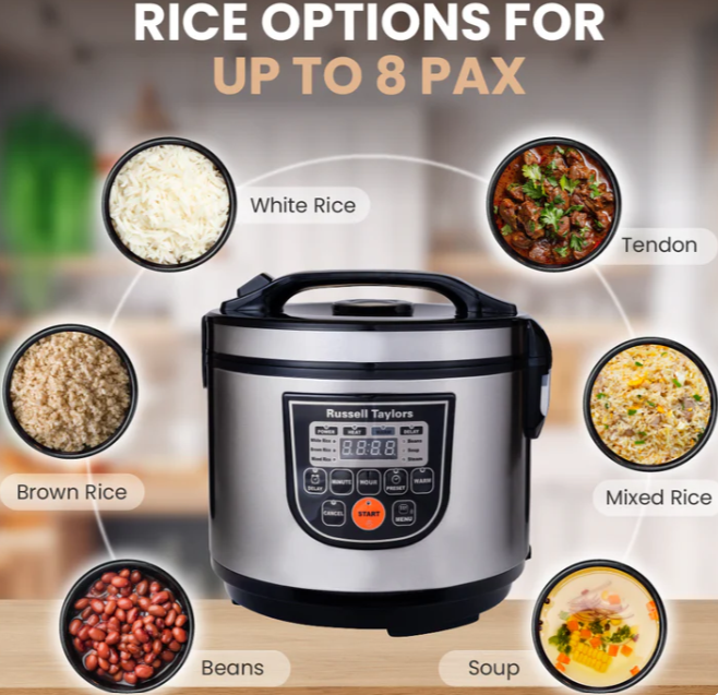 RUSSELL TAYLORS RICE COOKER 1.8L ERC-30