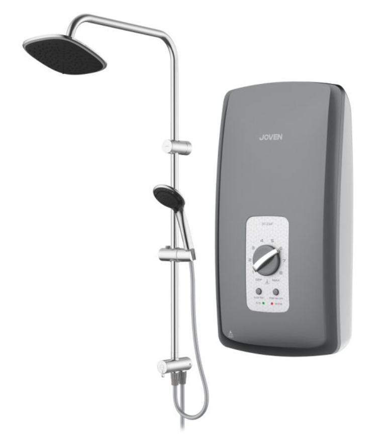 JOVEN SC33iP-RS DARK GREY INSTANT WATER HEATER DC PUMP