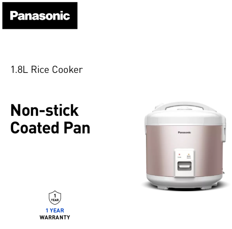 PANASONIC 1.8L MECHANICAL RICE COOKER SR-RN188SSL/PEP