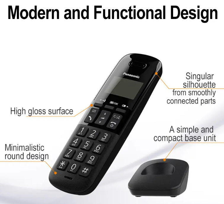 PANASONIC DIGITAL CORDLESS PHONE KX-TGB31ML1B