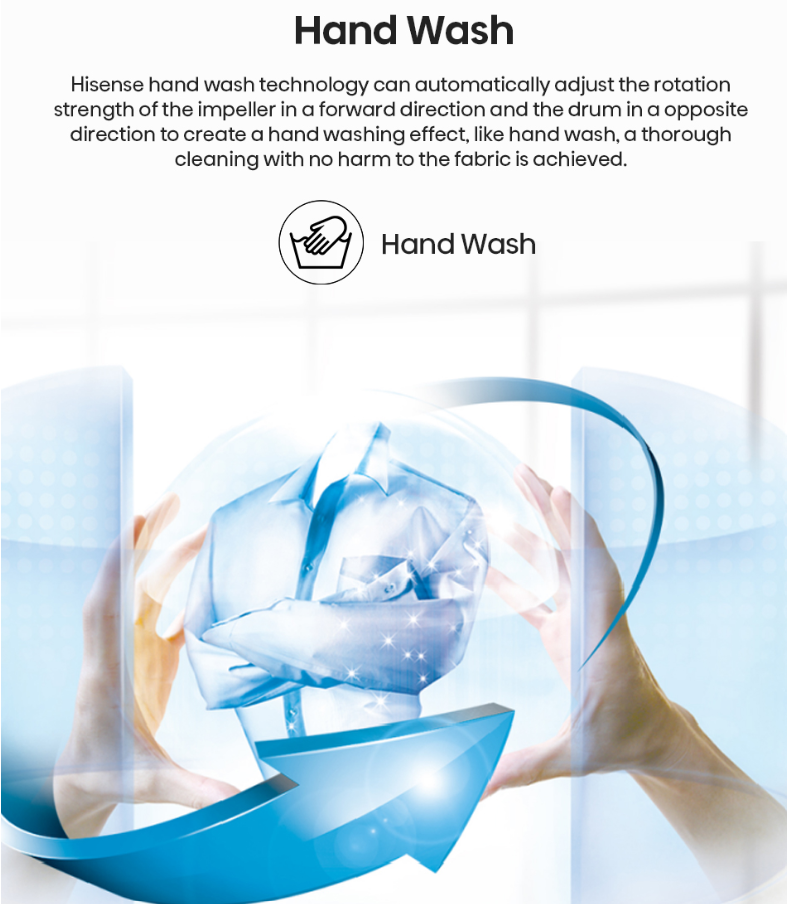 HISENSE TOP LOAD WASHER 10.5KG WT105GE30