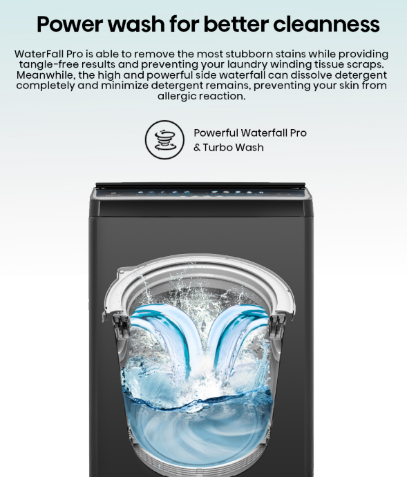 HISENSE TOP LOAD WASHER 13.0KG WTJA1313UB