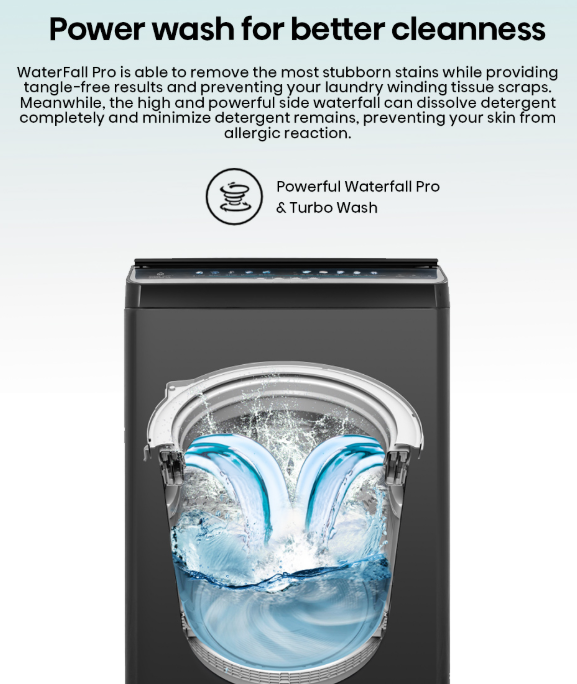 HISENSE TOP LOAD WASHER 14.0KG WTJA1413UB