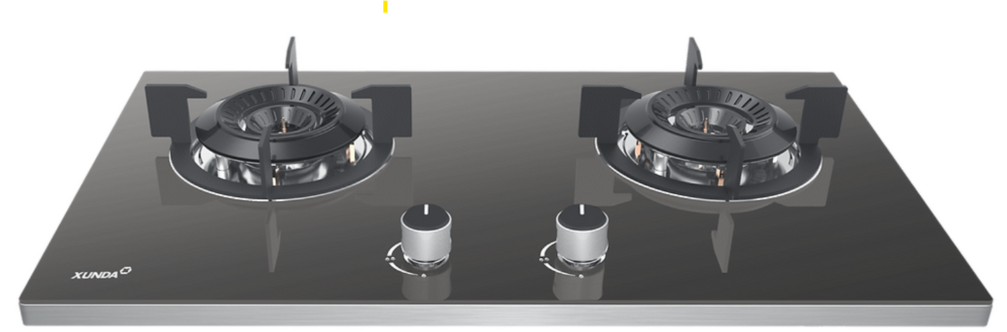 XUNDA GLASS TABLET GAS STOVE : 2-DB8805