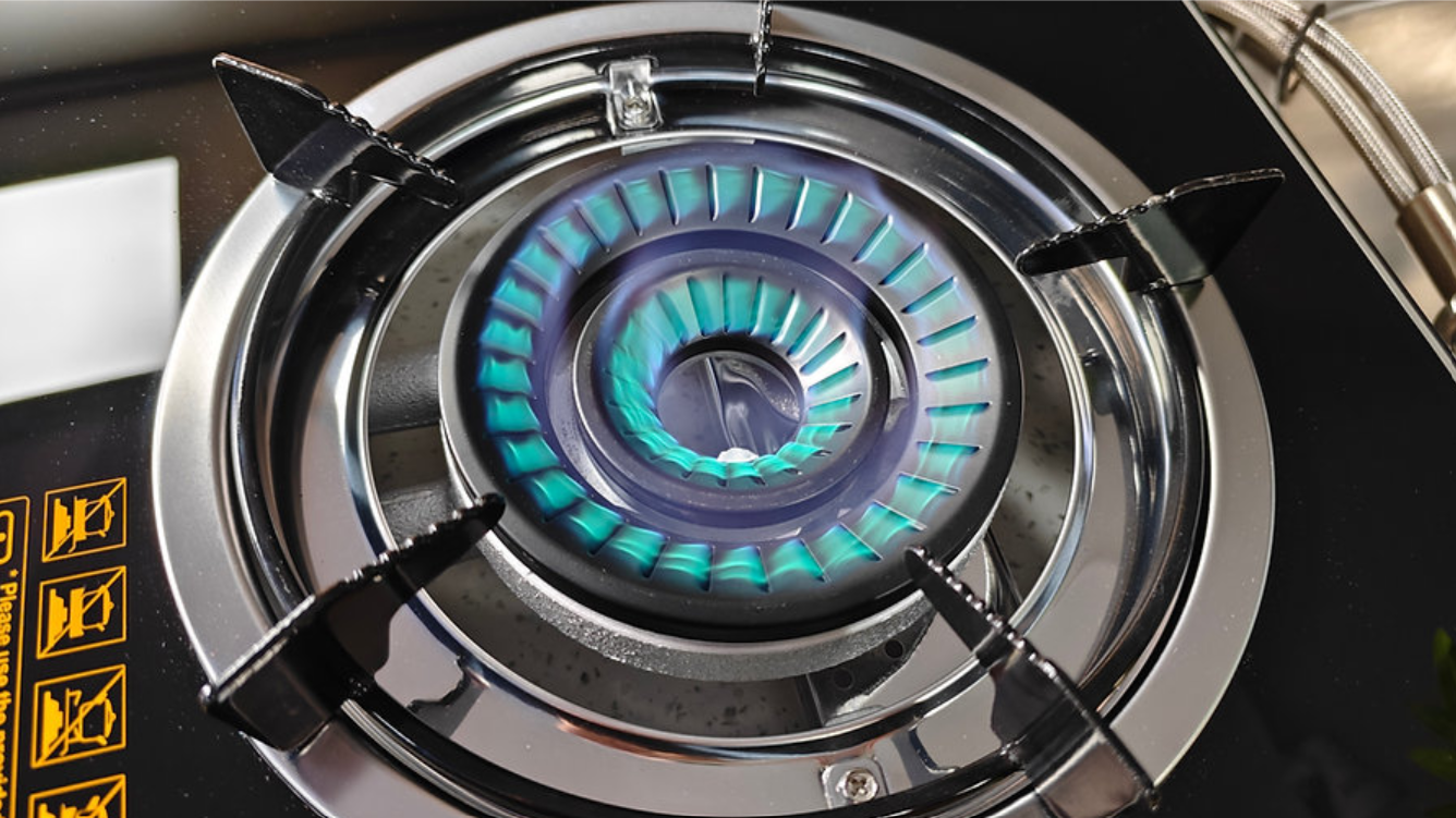 XUNDA GLASS TABLET GAS STOVE : 2-N5-M75